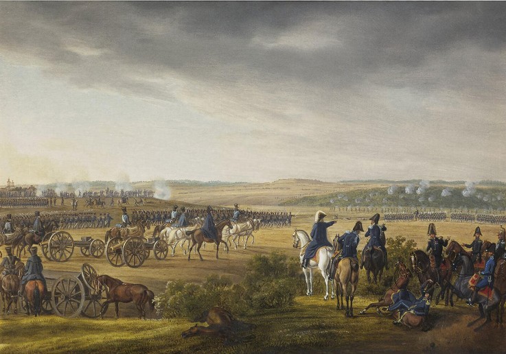 The Battle of Borodino on August 26, 1812 from Albrecht Adam