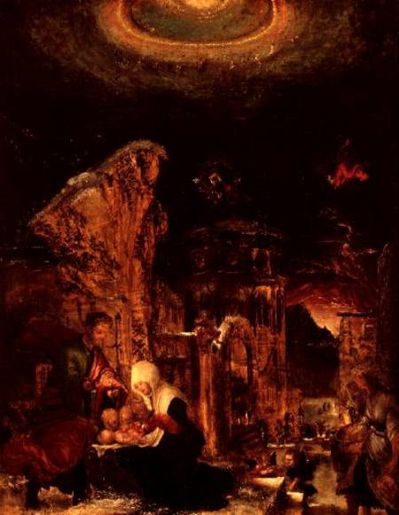 Birth of Christ (Holy Night) from Albrecht Altdorfer