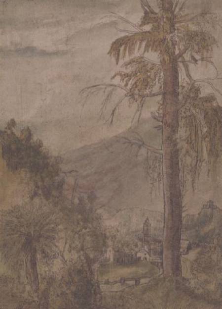 Landscape with Church from Albrecht Altdorfer