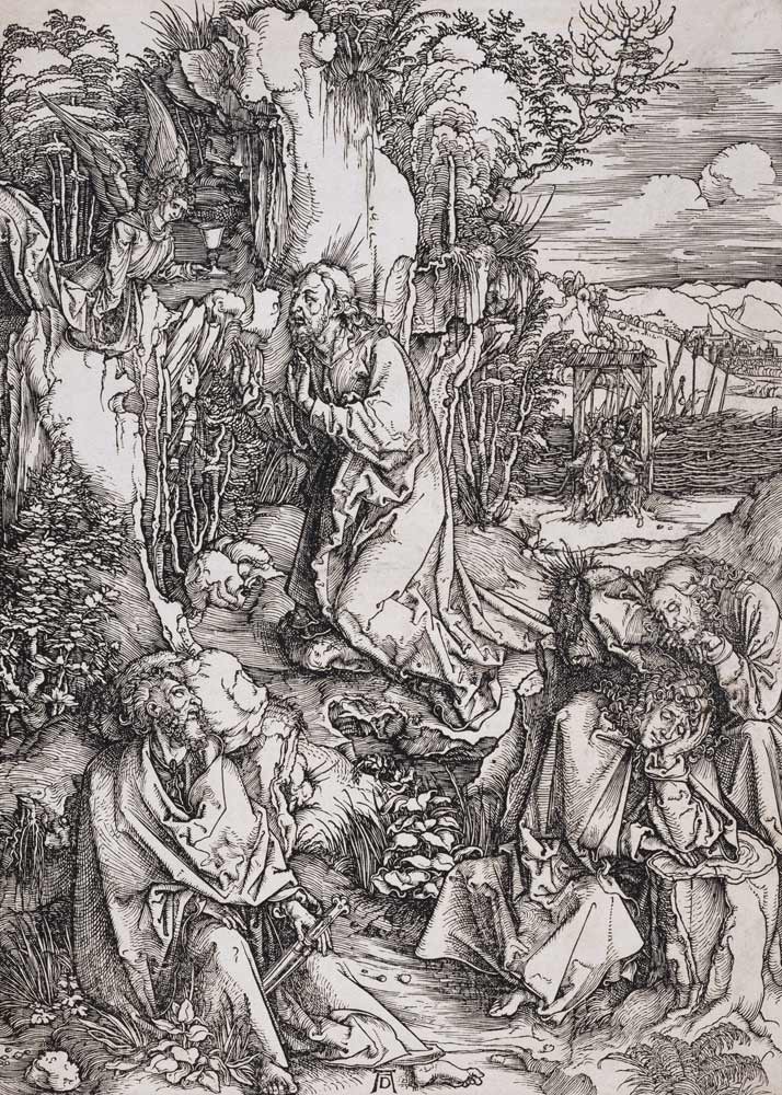 Christus am Ölberg. from Albrecht Dürer
