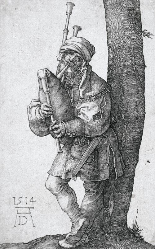 Der Dudelsackpfeifer from Albrecht Dürer