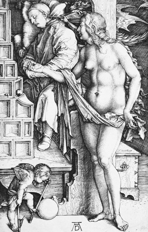The Temptation of the Idler (The Dream of the Doctor) from Albrecht Dürer