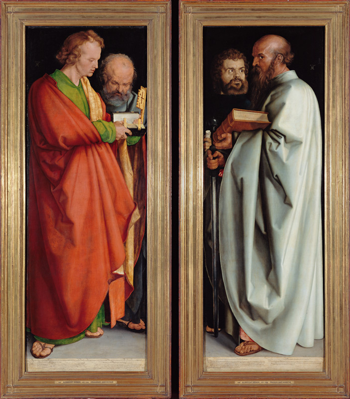 The Four Apostles from Albrecht Dürer