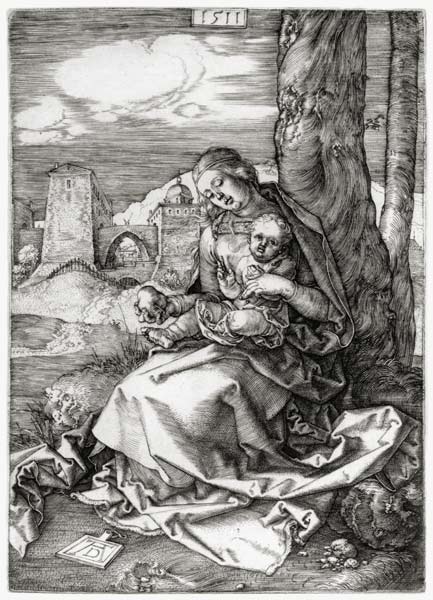 A.Dürer, Mary with the Pear from Albrecht Dürer