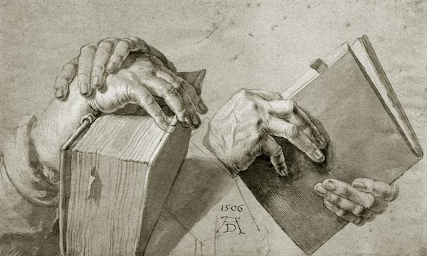 A.Dürer / Study of hands from Albrecht Dürer