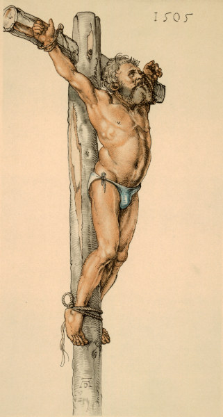 Albrecht Dürer, The Bad Thief / Draw. from Albrecht Dürer