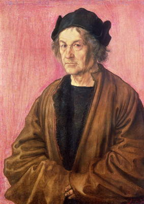 Albrecht Durer's Father, 1497 (panel) from Albrecht Dürer