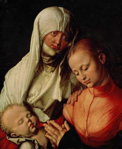 Saint Anne,the Virgin and the infant Jes from Albrecht Dürer