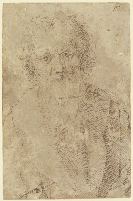 Bearded old man from Albrecht Dürer