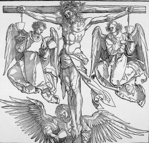 Christ on the Cross / Dürer / c.1516 from Albrecht Dürer
