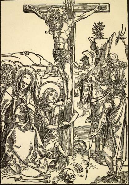 Crucifixion of Christ / Dürer / c.1495 from Albrecht Dürer