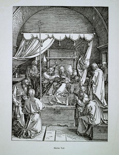 Dürer / Death of the Virgin / 1510 from Albrecht Dürer