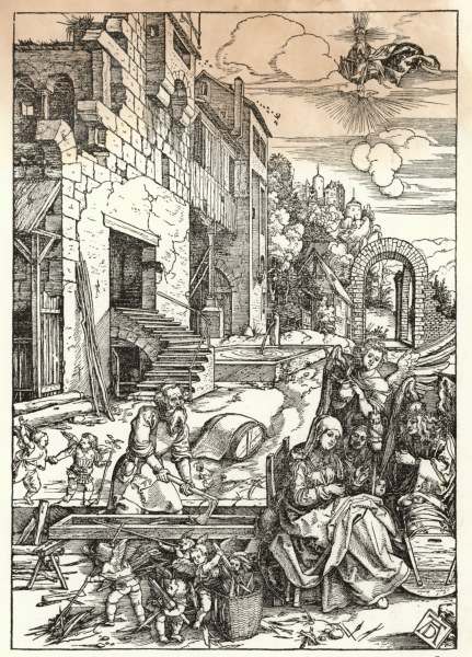 Dürer / Rest on the Flight into Egypt from Albrecht Dürer