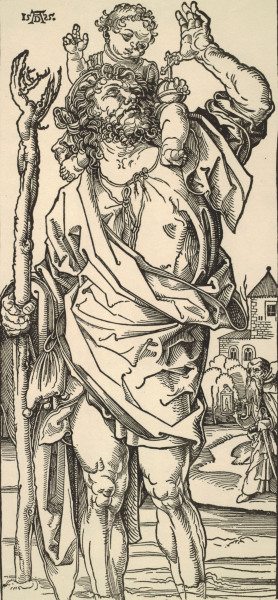 Dürer(?) / St. Christopher from Albrecht Dürer