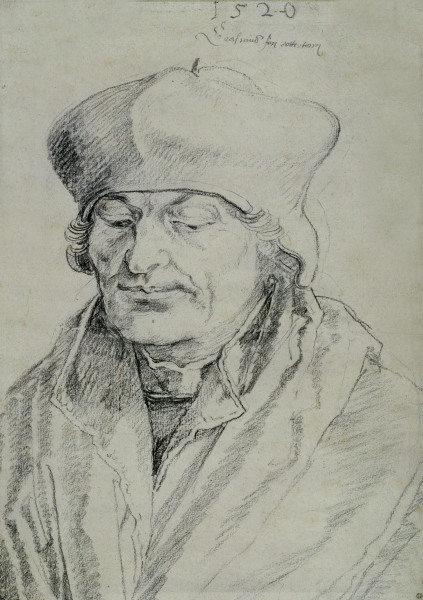 Erasmus of Rotterdam from Albrecht Dürer
