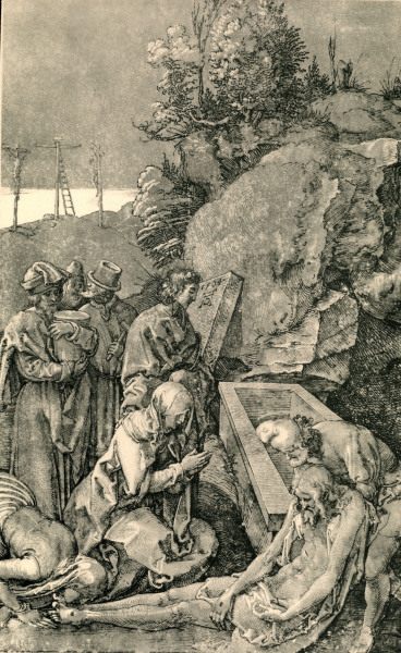 Lamentation of Christ / Dürer / 1504 from Albrecht Dürer