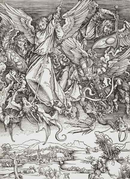 Duerer / St. Michael and the Dragon from Albrecht Dürer