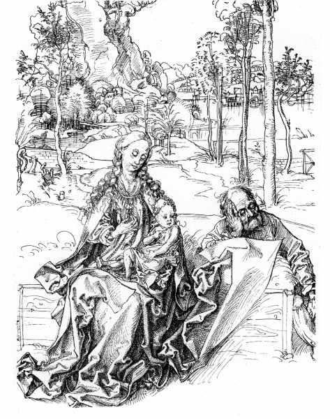 The Holy Family / Dürer from Albrecht Dürer