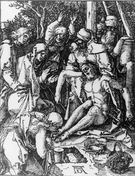 The Lamentation / Dürer / c.1509 from Albrecht Dürer