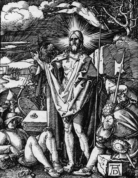 The Resurrection / Dürer / c.1509 from Albrecht Dürer