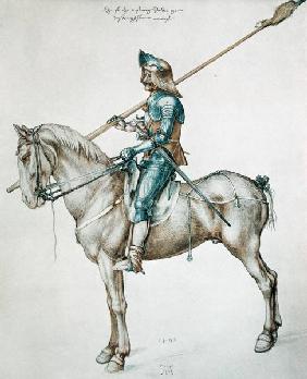 A.Dürer, Knight / 1498