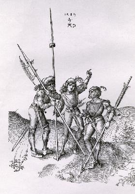 Soldiers / Dürer / 1489
