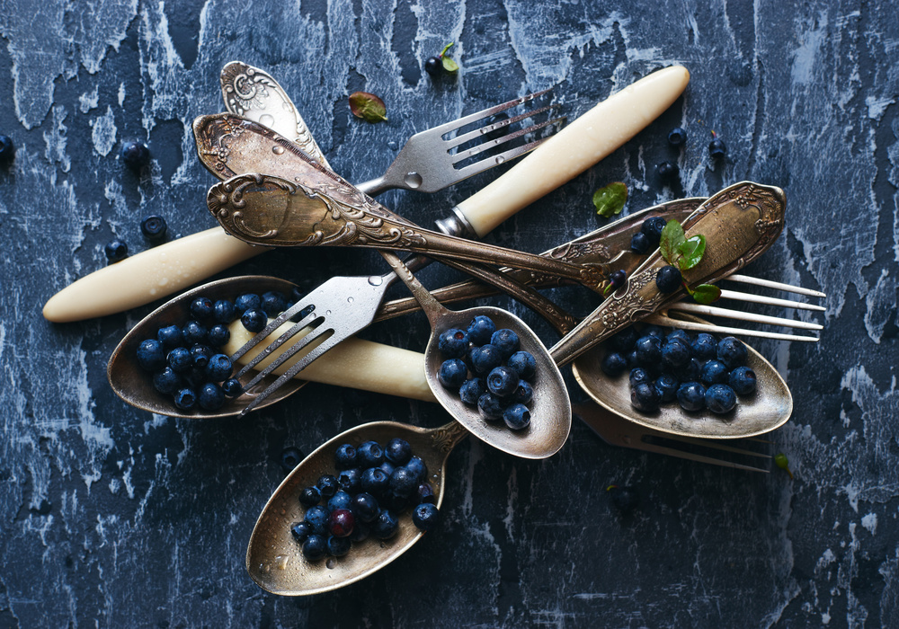 Spoons&amp;Blueberries from Aleksandrova Karina