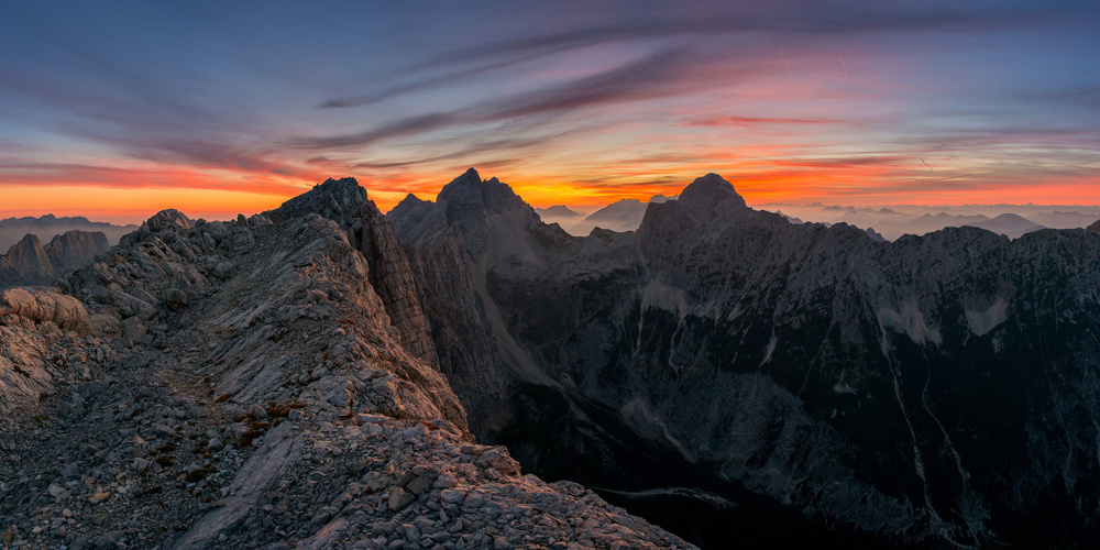 After the sunset from Ales Krivec
