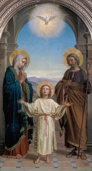 Holy Family from Alessandro Franchi