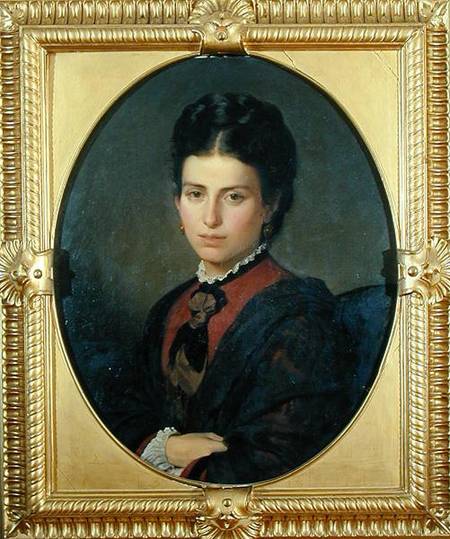 Portrait of Emilia Sampieri from Alessandro Franchi