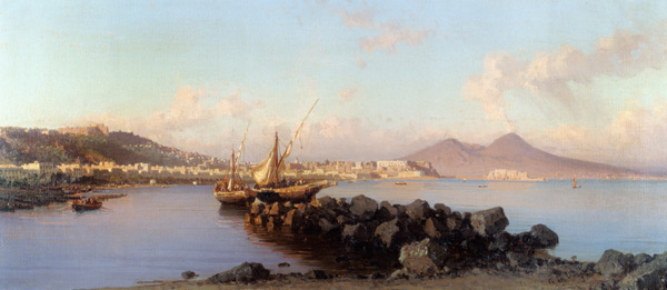 View of the Bay of Naples from Alessandro la Volpe