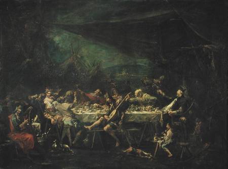 Bohemian Wedding Banquet from Alessandro Magnasco