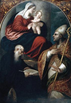Mary and Child and Saints / Varotari