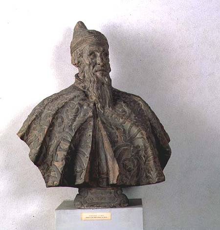 Portrait Bust of the Doge Nicolo da Ponte from Alessandro  Vittoria