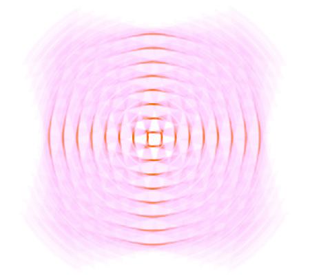 optical geometric in pink