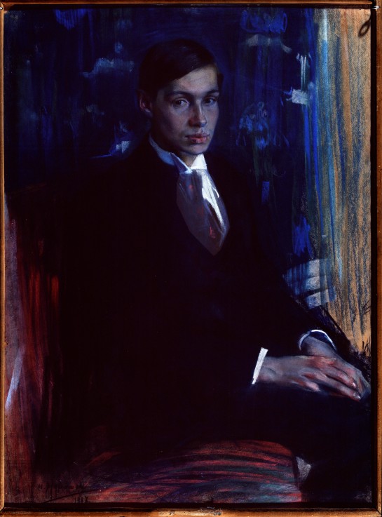 Portrait of the poet Boris Pasternak (1890-1960) from Alexander Alexandrowitsch Muraschko
