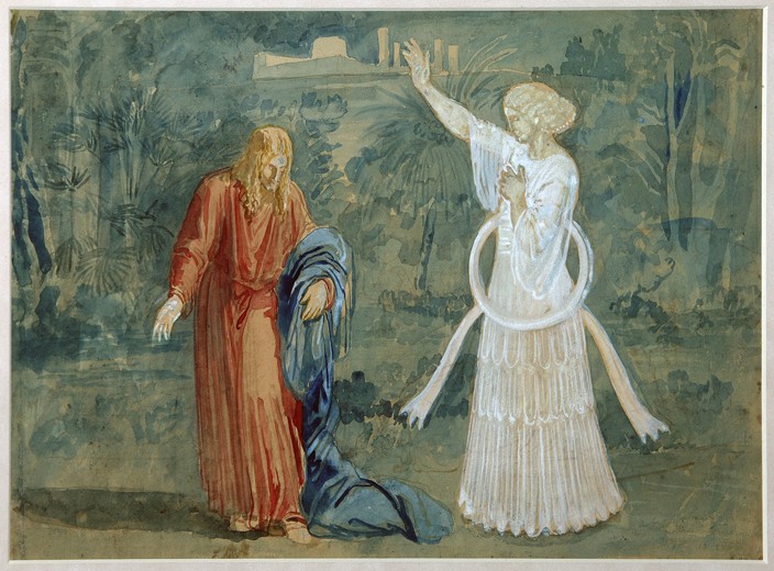 Christ in Gethsemane from Alexander Andrejewitsch Iwanow