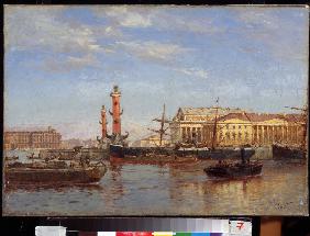 View of St. Petersburg from the Neva