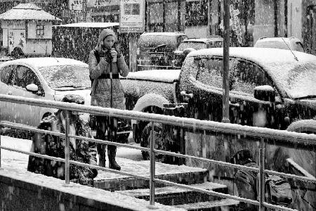 Snow coffee