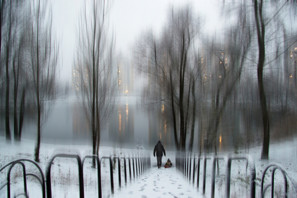 Winter evening from Alexander Kiyashko