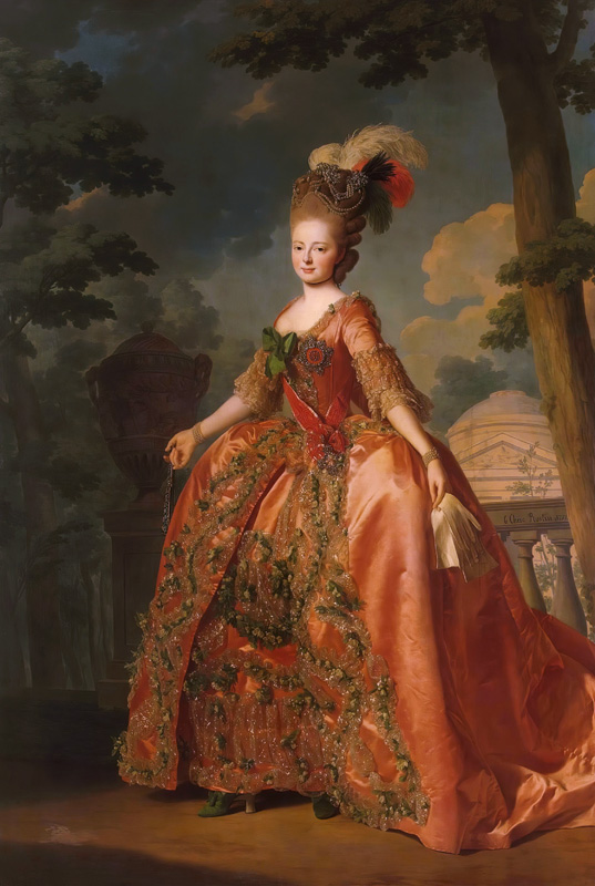 Portrait of Empress Maria Feodorovna (Sophie Dorothea of Württemberg) (1759-1828) from Alexander Roslin