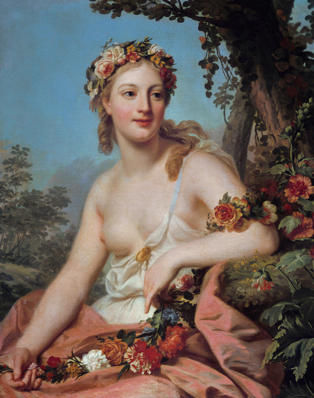The Flora of the Opera, 18th century from Alexander Roslin