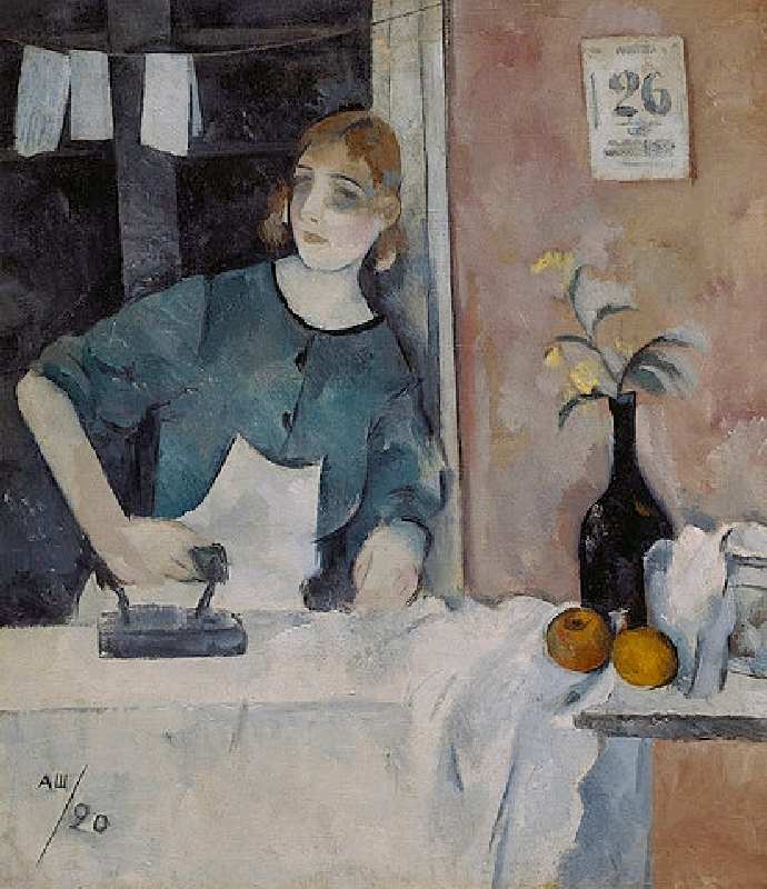 The ironing woman from Alexander Schevtschenko