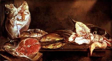 Still Life with Fish from Alexander van Adriaenssen