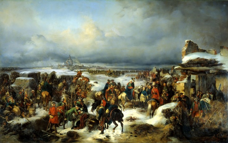 The capture of the Prussian fortress of Kolberg on 16 December 1761 from Alexander von Kotzebue