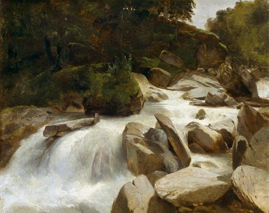 River Study from Alexandre Calame