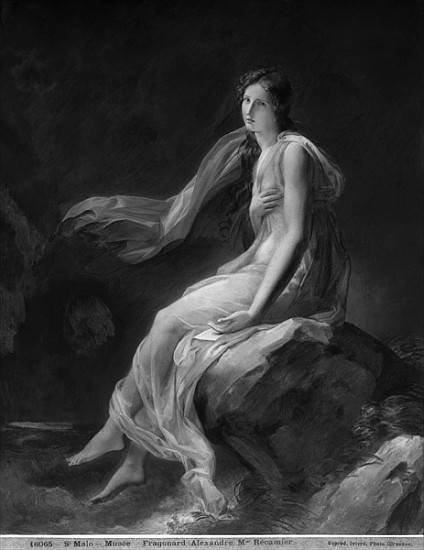 Madame Recamier (1777-1849) from Alexandre Evariste Fragonard