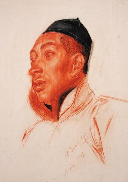 Portrait of a Chinese Man from Alexandre Iacovleff