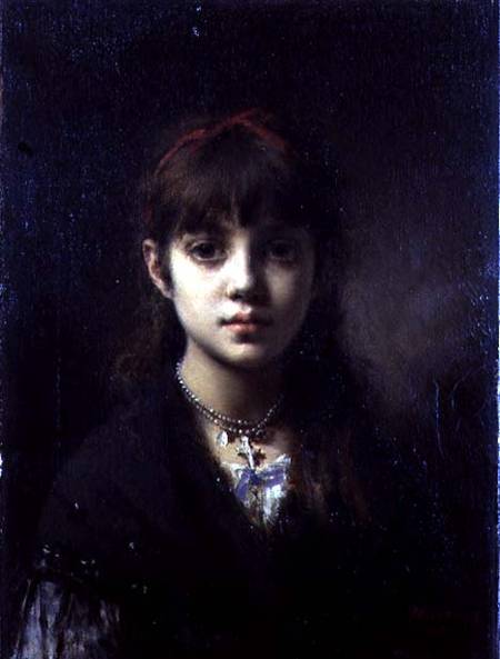 The Artist's Daughter from Alexei Alexevich Harlamoff