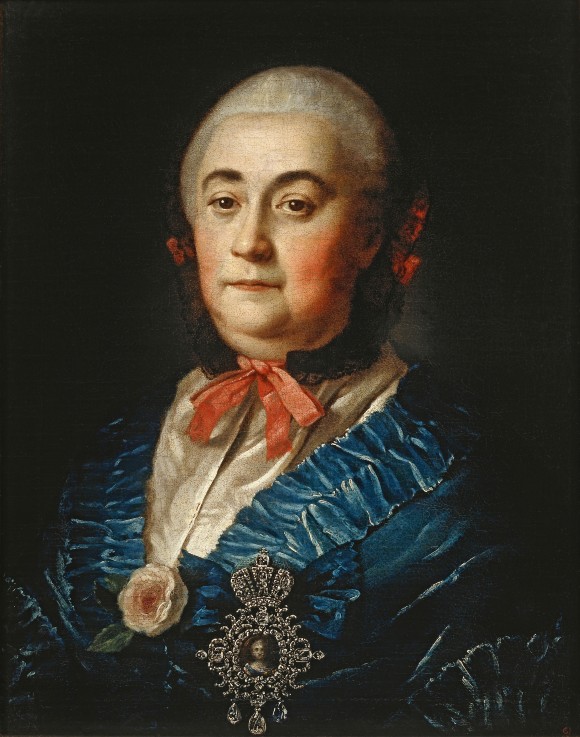 Portrait of Anastasia Izmaylova (1703-1761) from Alexej Petrowitsch Antropow